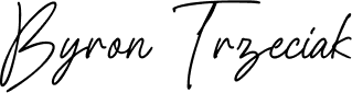 Byron Trzeciak signature