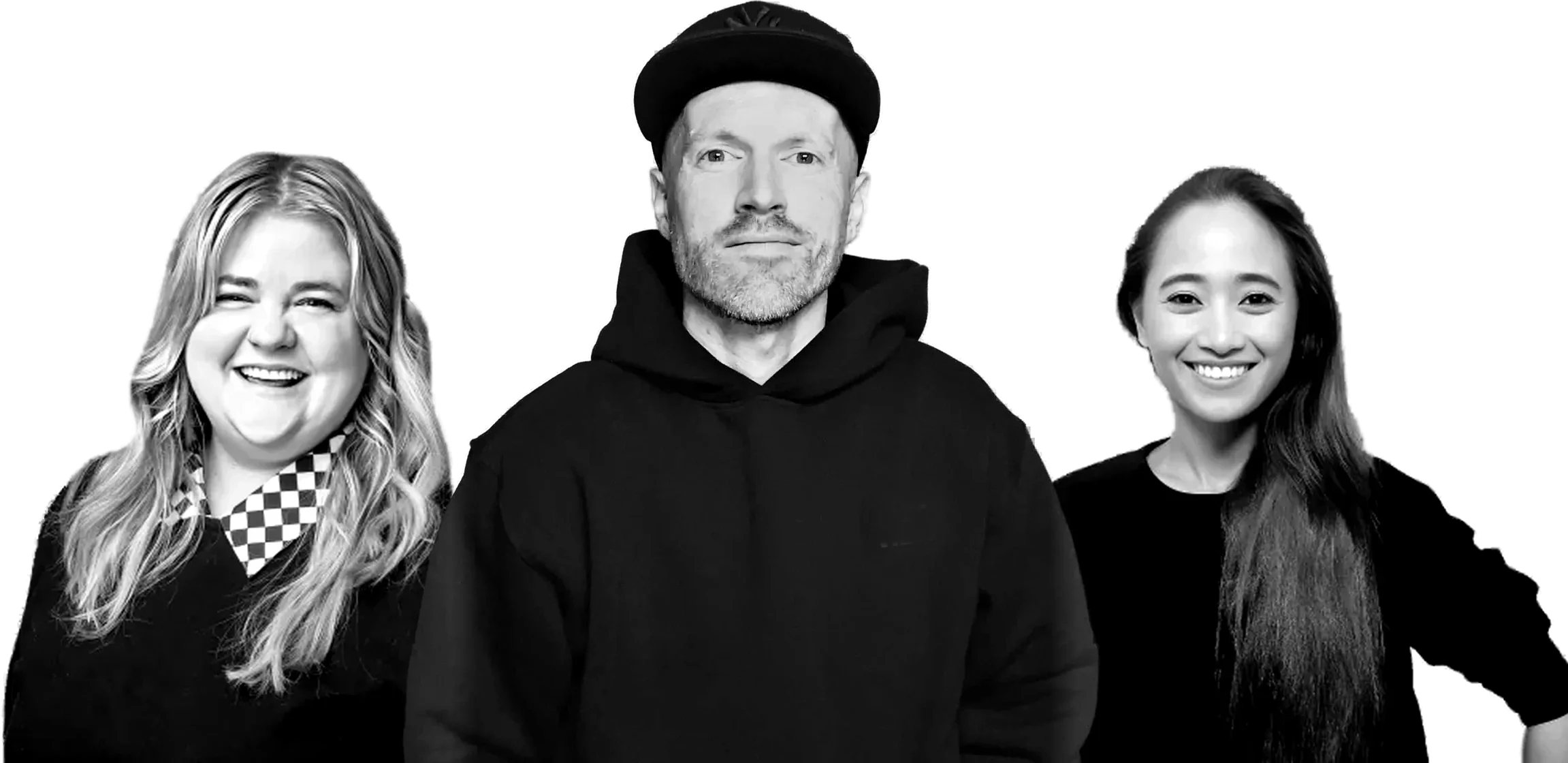 The PixelRush team: Maddie Connell, Byron Trzeciak and Caren Cabaitan