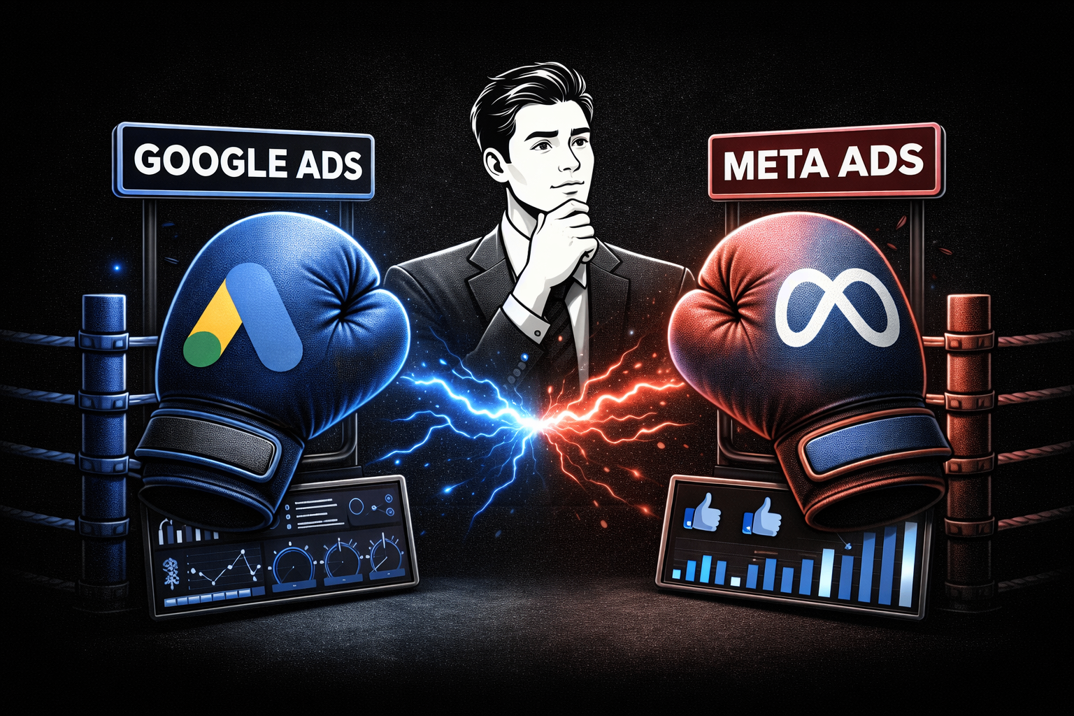 Google Ads vs Meta Ads for Accountants: Real Data From $60,000 in Ad Spend