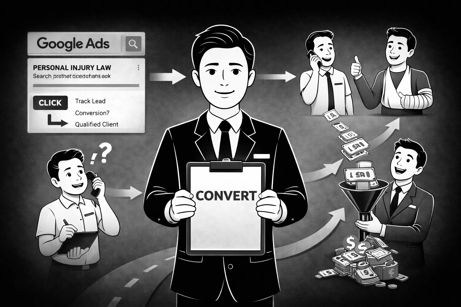 How to Structure PPC Campaigns for Law Firms That Convert (Not Just Click)