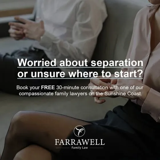 Farrawell Family Law Meta ad for a family law service, saved from the Ad Library
