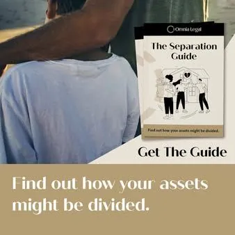 Omnia Legal Meta ad for a family law service, saved from the Ad Library