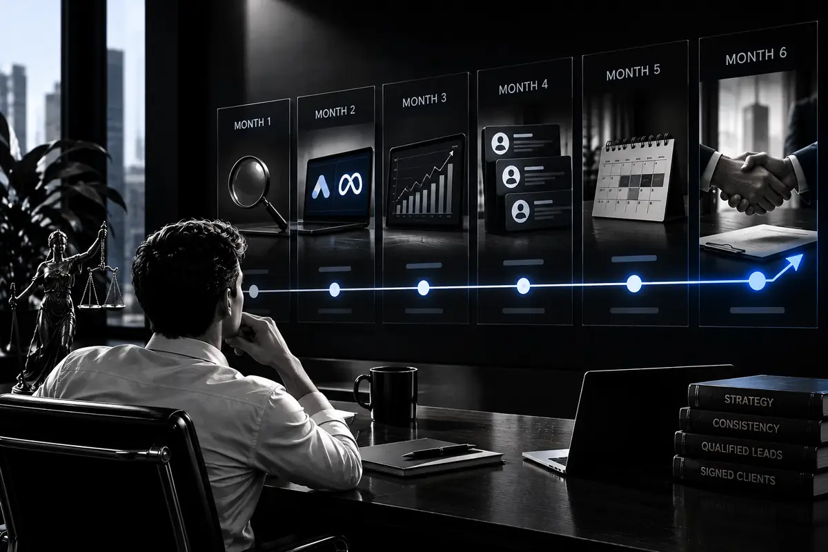 How Long Does Law Firm Advertising Take to Work? What the First Six Months Really Look Like