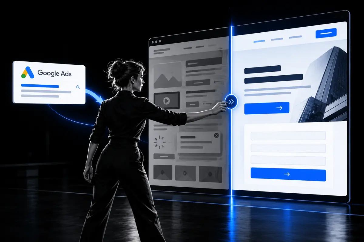 7 Lessons From Optimising 400+ Google Ads Landing Pages (With the Before and Afters)