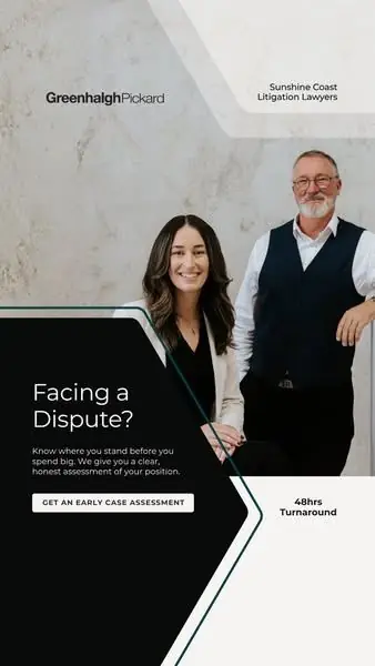 Greenhalgh Pickard Meta ad for a litigation or dispute service, saved from the Ad Library