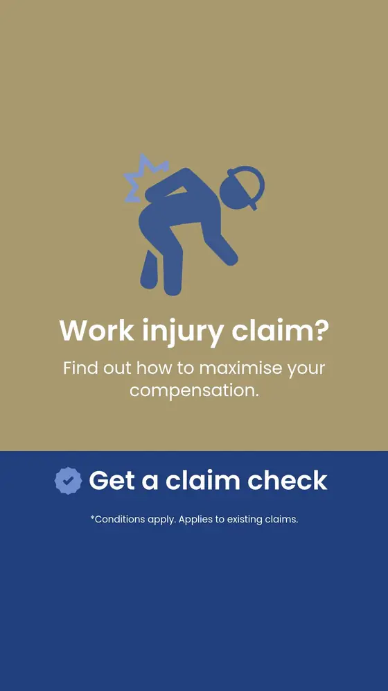 Stephen Browne Lawyers Meta ad for personal injury, saved from the Ad Library